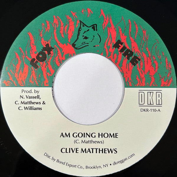Clive Matthews : Am Going Home (7", RE, RP)