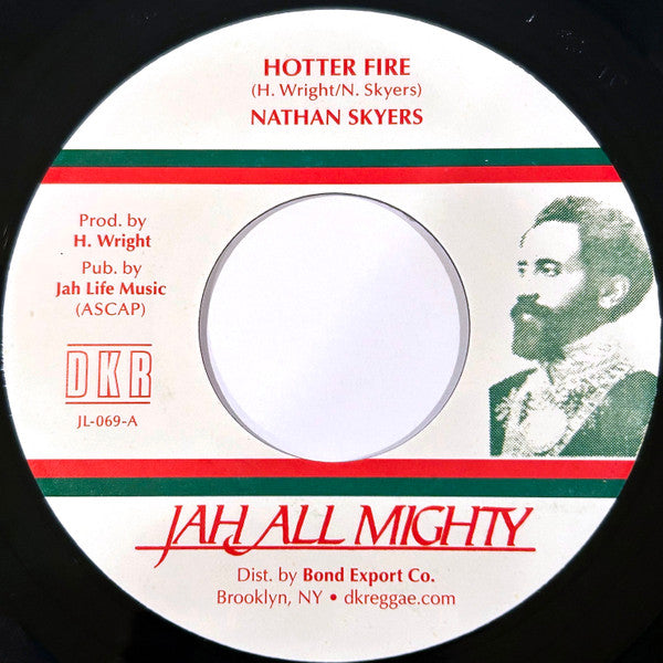 Nathan Skyers : Hotter Fire (7")
