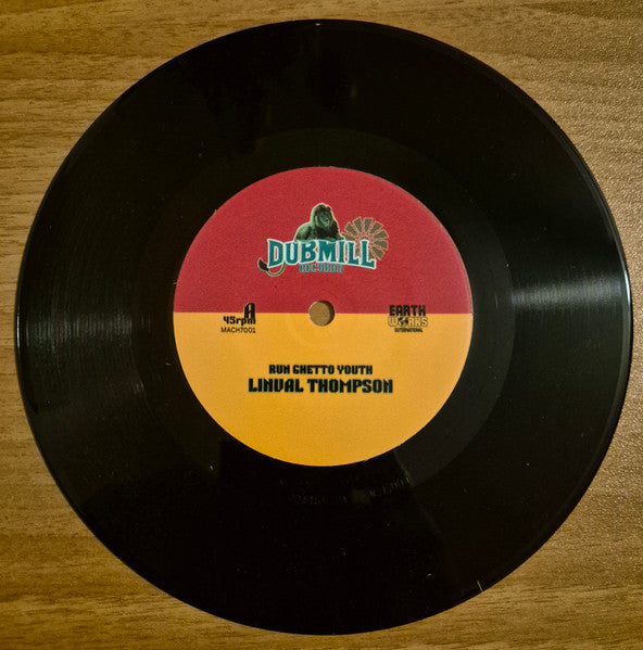 Linval Thompson / The Dubmill : Run Ghetto Youth / Running Dub (7")