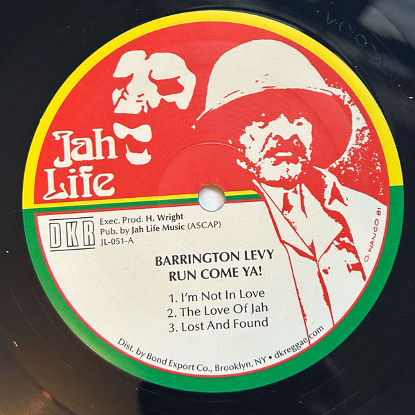 Barrington Levy : Run Come Ya! (LP, Album, RE, RP)