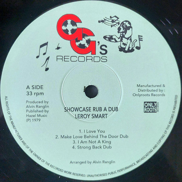 Leroy Smart : Showcase Rub A Dub (LP, RE)