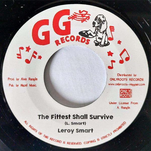 Leroy Smart : The Fittest Shall Survive (7", RE)