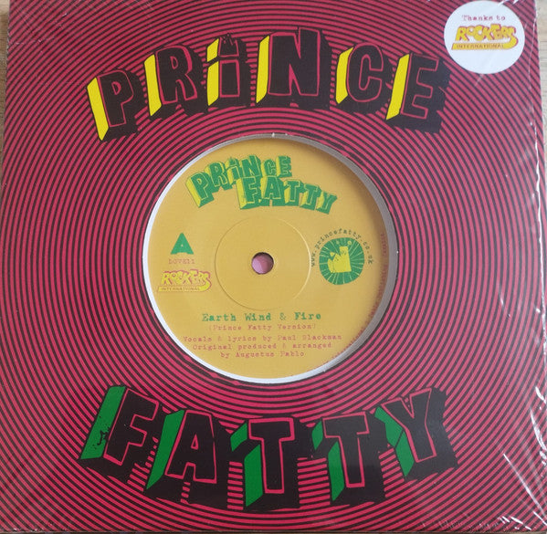 Paul Blackman : Earth Wind & Fire (7")