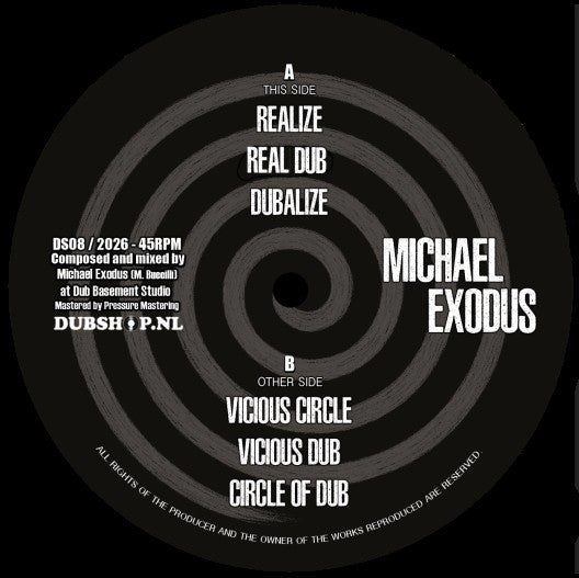 Michael Exodus : Realize | Vicious Circle (12", Maxi, Ltd)