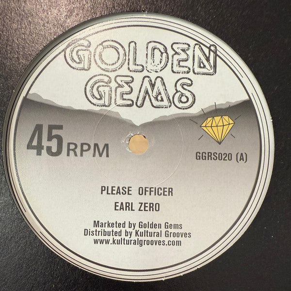 Earl Zero, Augustus Pablo : Please Officer / Pablo In Moonlight City (12")