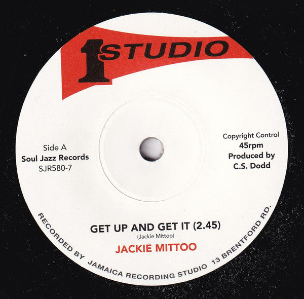 Jackie Mittoo : Get Up And Get It / Keep On Dancing (7", Single)