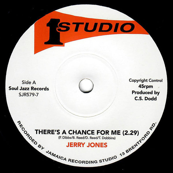 Jerry Jones : There's A Chance For Me / Trying Times (7", Single, RE)