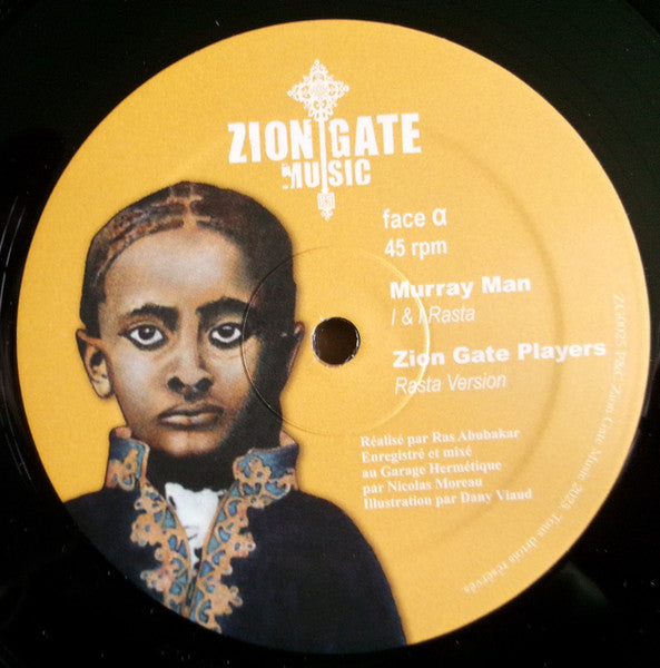 Murray Man / Zion Gate Players / Far East (3) : I & I Rasta / Rasta Version / Rastafari / Far I Dub  (12")