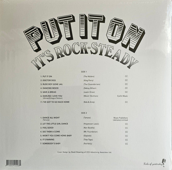 Various : Put It On It’s Rock-Steady (LP, RE)