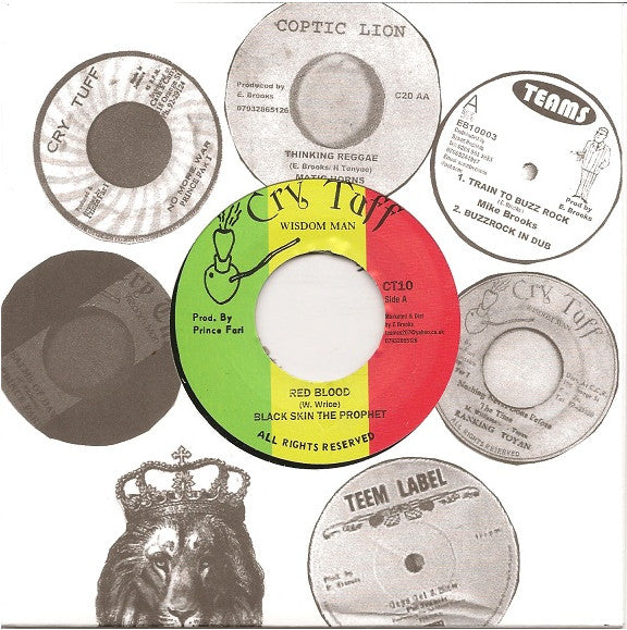Black Skin The Prophet : Red Blood (7", Single, RE)
