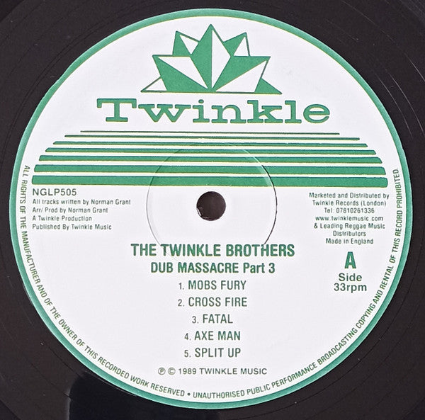 The Twinkle Brothers* : Dub Massacre Part 3 (LP, RE)