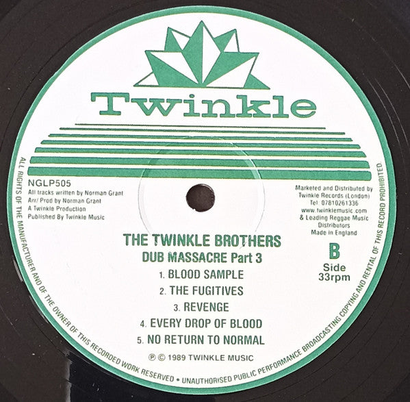 The Twinkle Brothers* : Dub Massacre Part 3 (LP, RE)