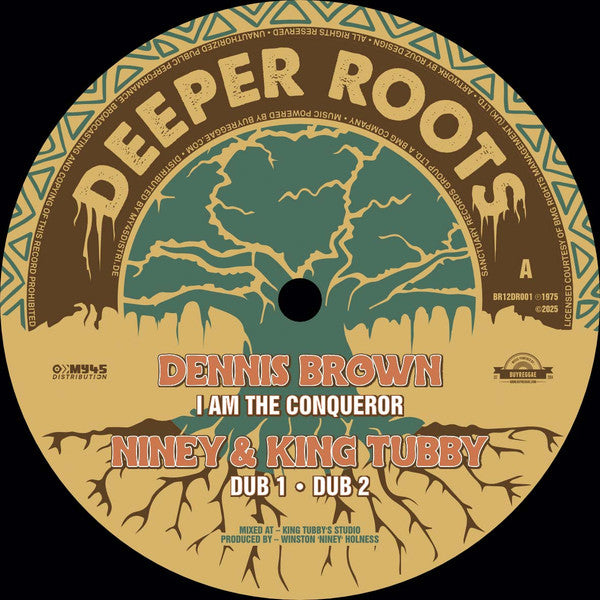 Dennis Brown / Son Of Selasie* aka Max Romeo : I Am The Conqueror / I Man A African (12")