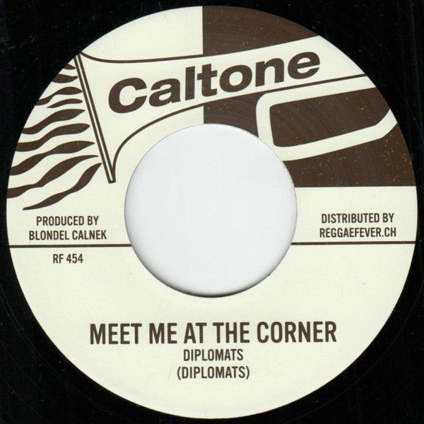 The Diplomats (2), Yvonne Harrison : Meet Me At The Corner / The Chase (7", RE)
