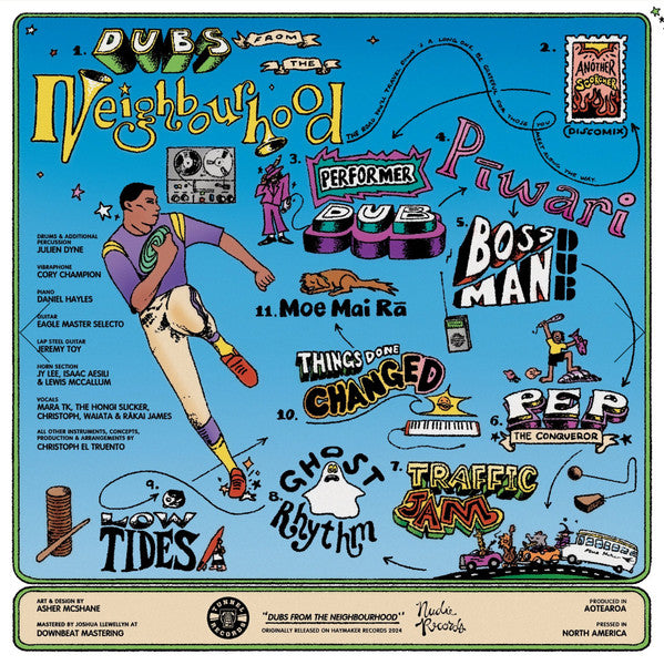 Christoph El Truento : Dubs From The Neighbourhood (LP, Album, RE)