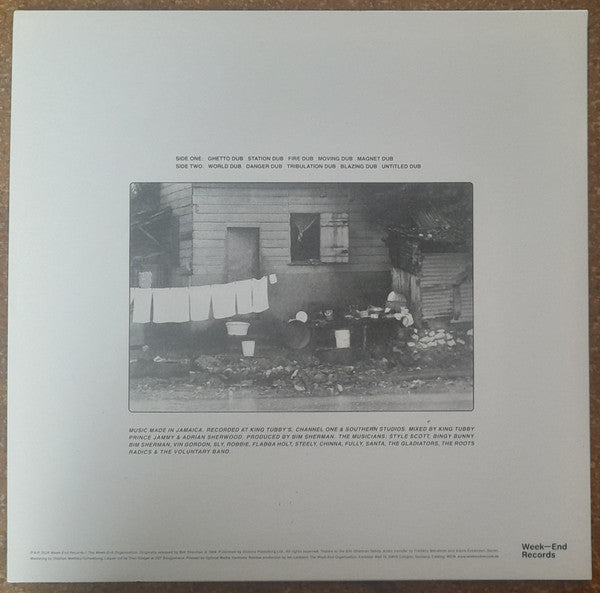 Bim Sherman : Ghetto Dub (LP, Album, RE)