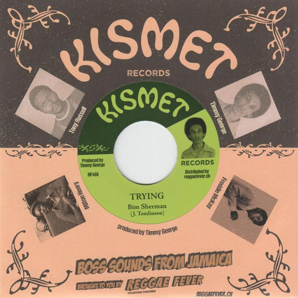 Bim Sherman : Trying / Trying Version (7", RP)