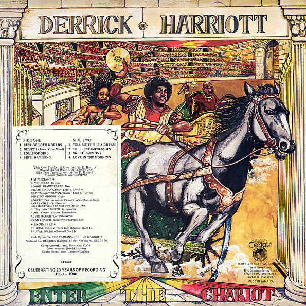 Derrick Harriott : Enter The Chariot (LP, Album)