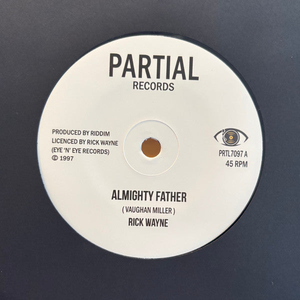 Rick Wayne : Almighty Father  (7", RE)