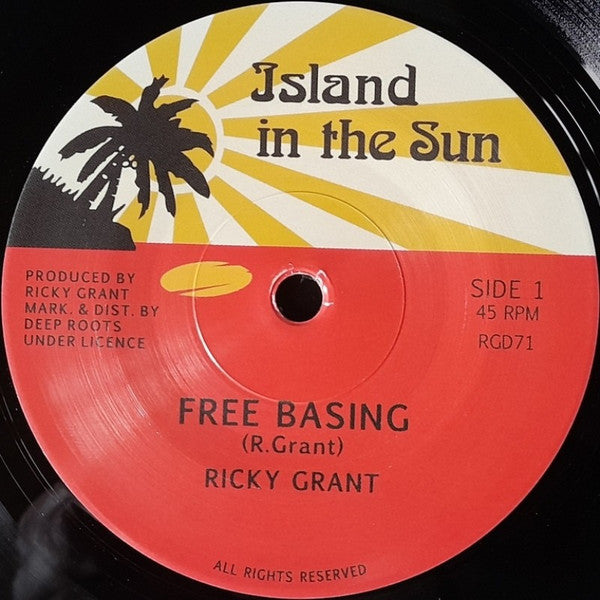 Ricky Grant : Free Basing (7", Ltd)