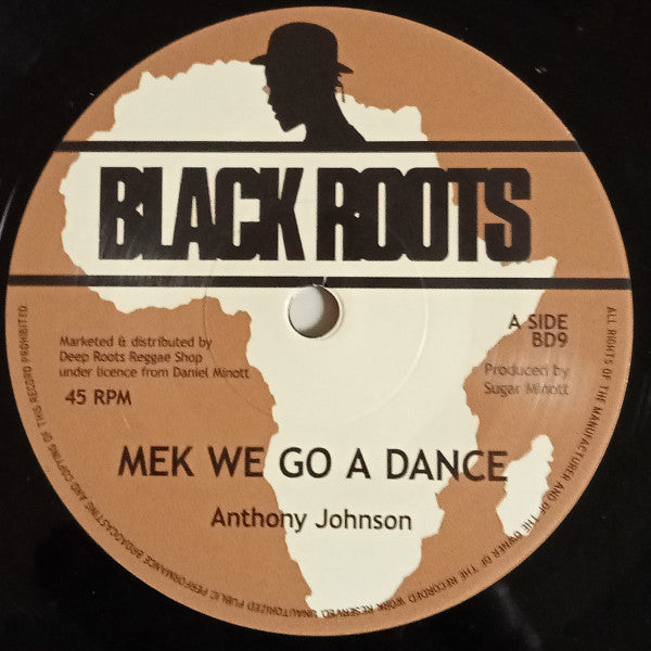 Anthony Johnson : Mek We Go A Dance  (7", Ltd)