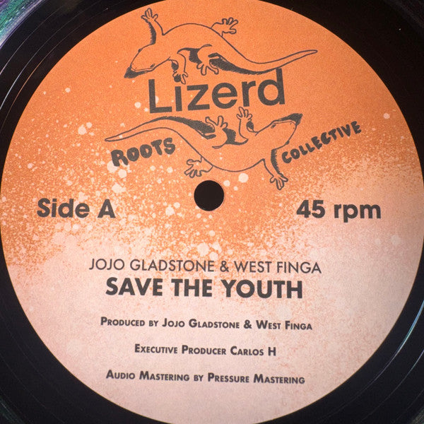 Jojo Gladstone, Westfinga, Ranking Jojo : Save The Youth / Rub A Dub Connection (10", Ltd)