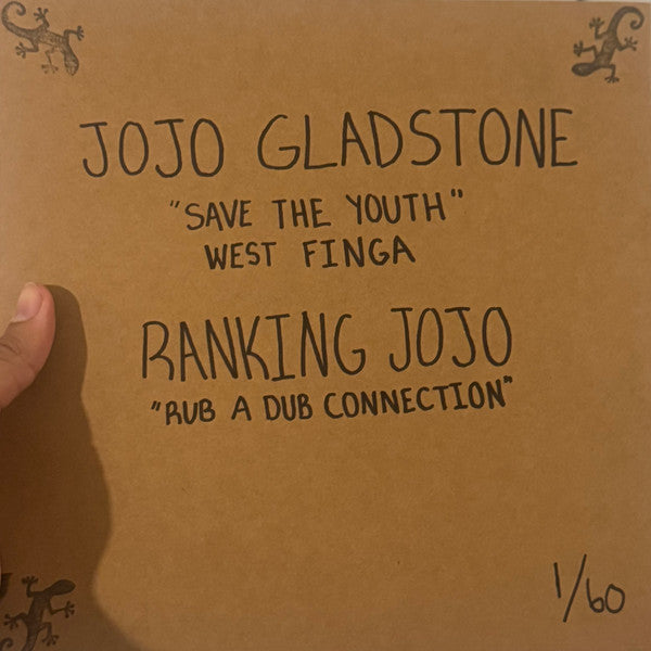 Jojo Gladstone, Westfinga, Ranking Jojo : Save The Youth / Rub A Dub Connection (10", Ltd)