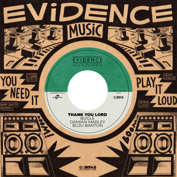 Bugle, Damian Marley, Buju Banton : Thank You Lord (7")