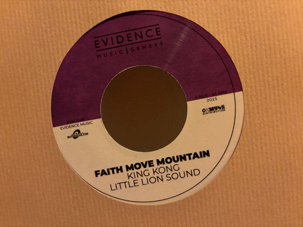 King Kong, Little Lion Sound : Faith Move Mountain  (7")