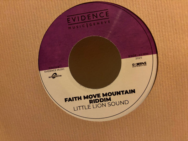 King Kong, Little Lion Sound : Faith Move Mountain  (7")
