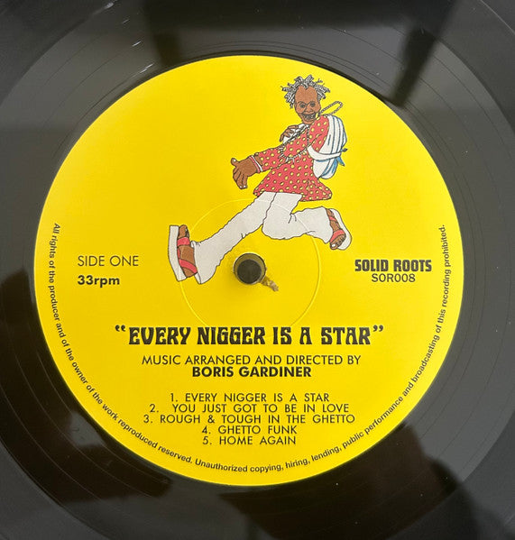 Boris Gardiner : Every Nigger Is A Star (Original Motion Picture Soundtrack) (LP, Album, RE)