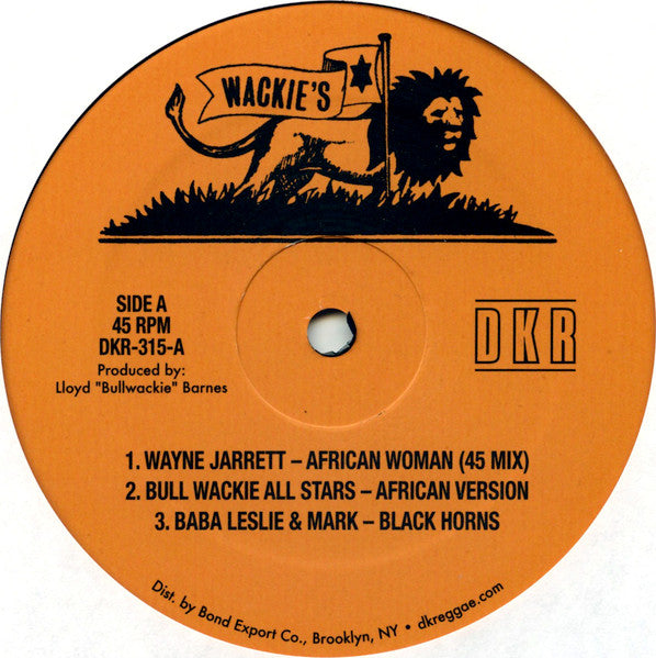 Wayne Jarrett / Baba Leslie : African Woman (12", EP)