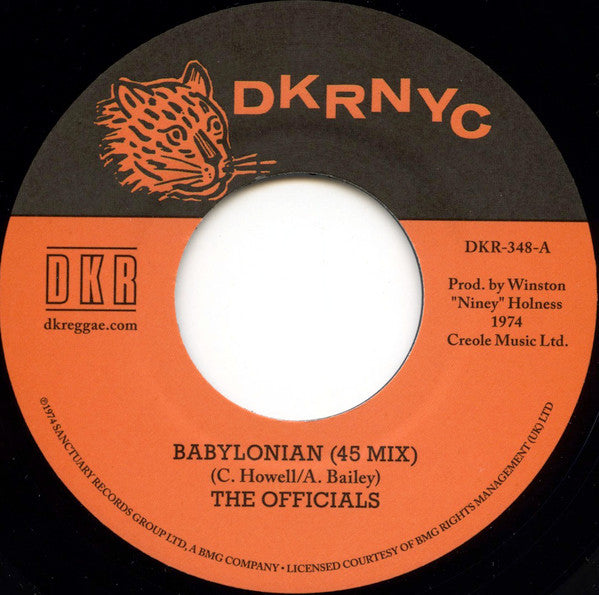 The Officials (4) : Babylonian (7")