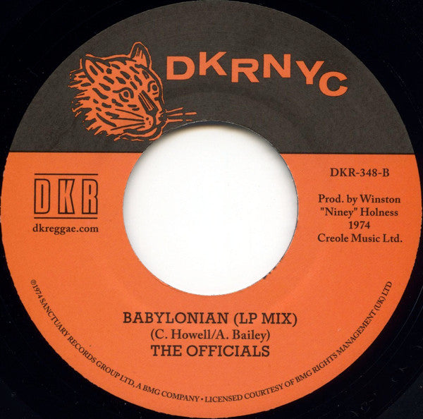 The Officials (4) : Babylonian (7")
