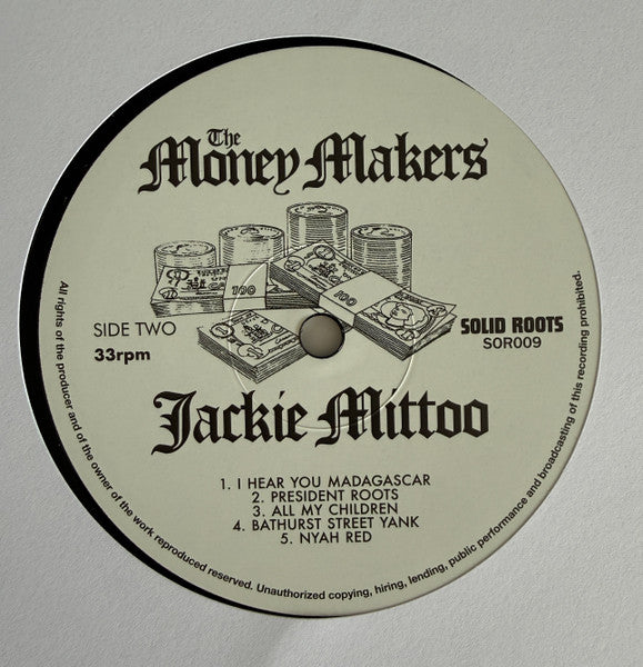 Jackie Mittoo : The Money Makers (LP)