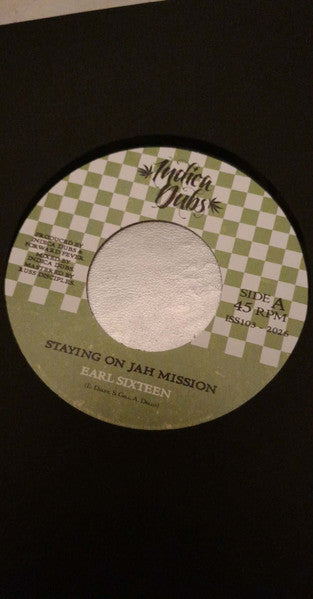 Earl Sixteen : Staying On Jah Mission (7", Ltd)