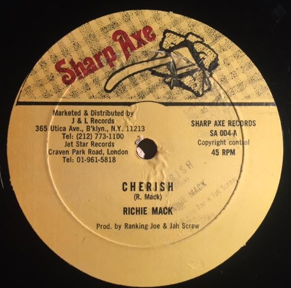 Richard McDonald : Cherish / Brought Us Down Here (12")