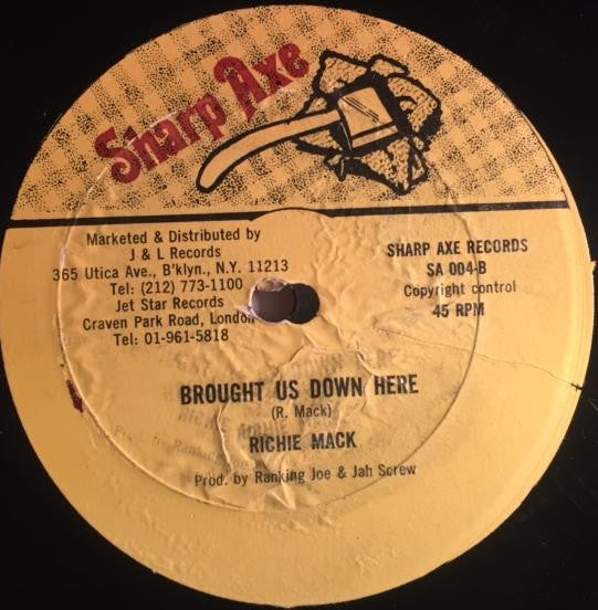 Richard McDonald : Cherish / Brought Us Down Here (12")