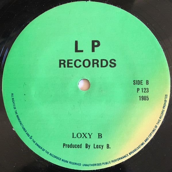 Prince Hammer / Loxy B : Cool Noah / Bubbling (12")