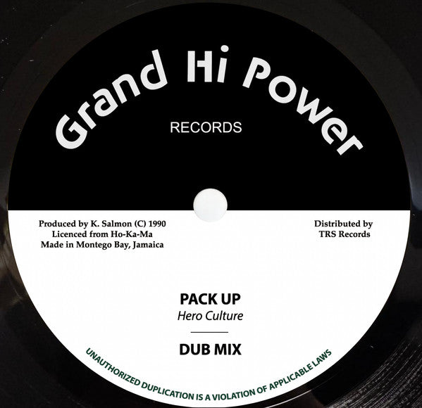 Hero Culture /  Copper Color : Pack Up / A Nuh Nuttin (12")
