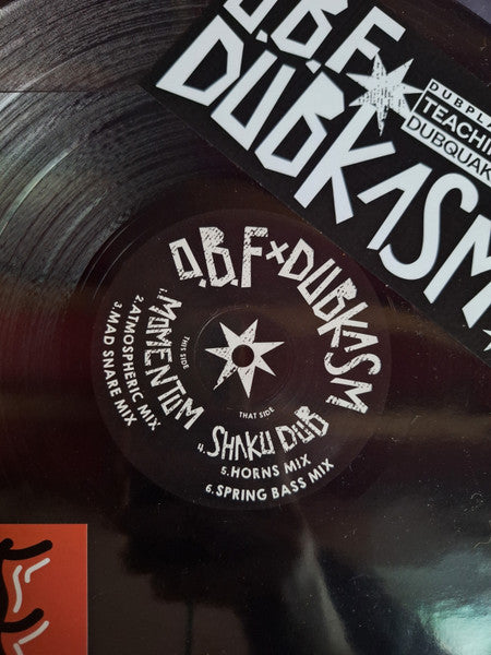 O.B.F., Dubkasm : Teachings In Dub (12", Maxi, Ltd)