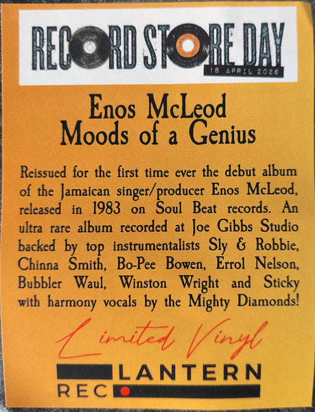 Enos McLeod : Moods Of A Genius (LP, Album, RSD)