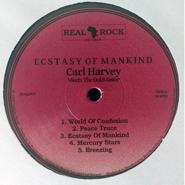 Carl Harvey Meets Prince Jammy : Ecstasy Of Mankind (LP, Album, RSD, RE)