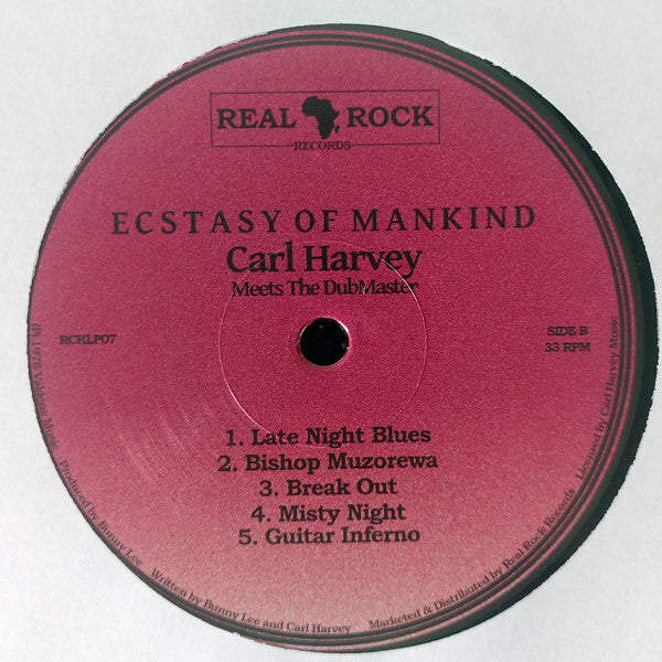 Carl Harvey Meets Prince Jammy : Ecstasy Of Mankind (LP, Album, RSD, RE)