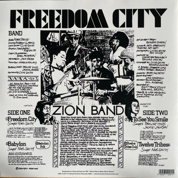 Zion Band : Freedom City (12", RE)
