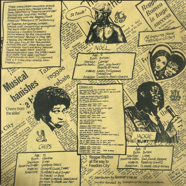 Zion Band : Freedom City (12", RE)