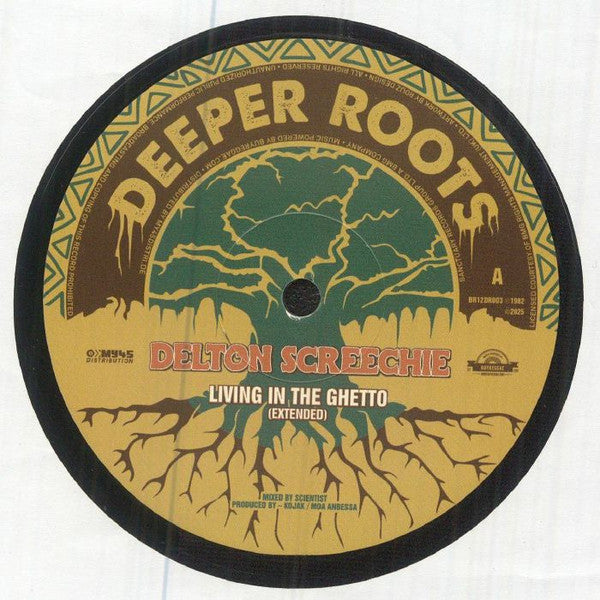 Delton Screechie / Tyrone Taylor : Living In The Ghetto (Extended) / Sufferation (Extended) (12")