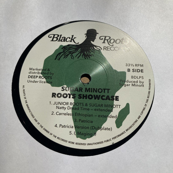 Sugar Minott : Roots Showcase (LP, Album, Comp, Ltd)
