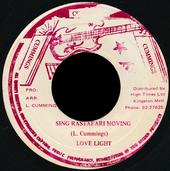 Love Light : Sing Rastafari Moving (7", Single)