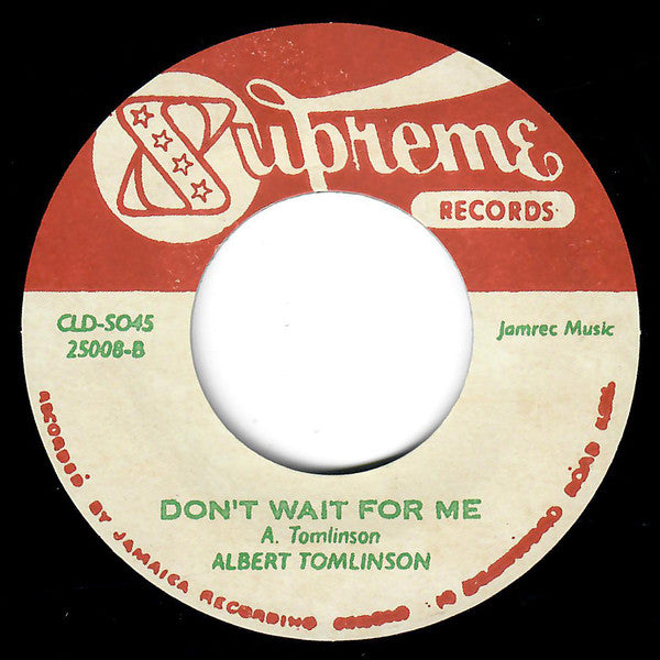 Lloyd Evans / Albert Tomlinson : I'm Losing You / Don't Wait For Me (7", RE)